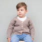 Grobstrick Cardigan Merino olive