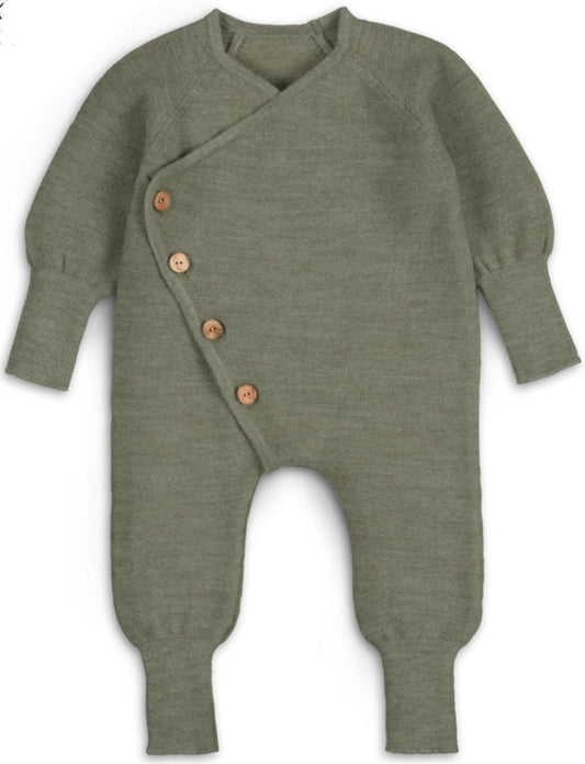 Overall Feinstrick olive